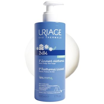 Bébé 1st Oleothermal Liniment - Dětské čistící mléko pro oblast plenek